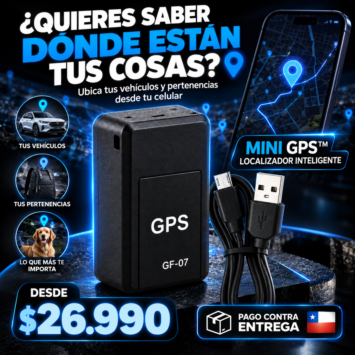 Mini GPS™ – Localizador Inteligente📍