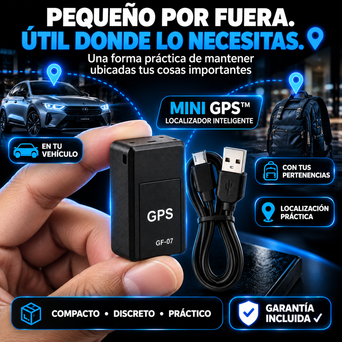 Mini GPS™ – Localizador Inteligente📍