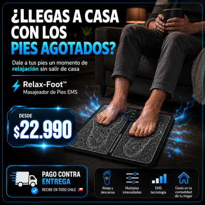 ⚡ Relax-Foot™ – Masajeador de Pies EMS